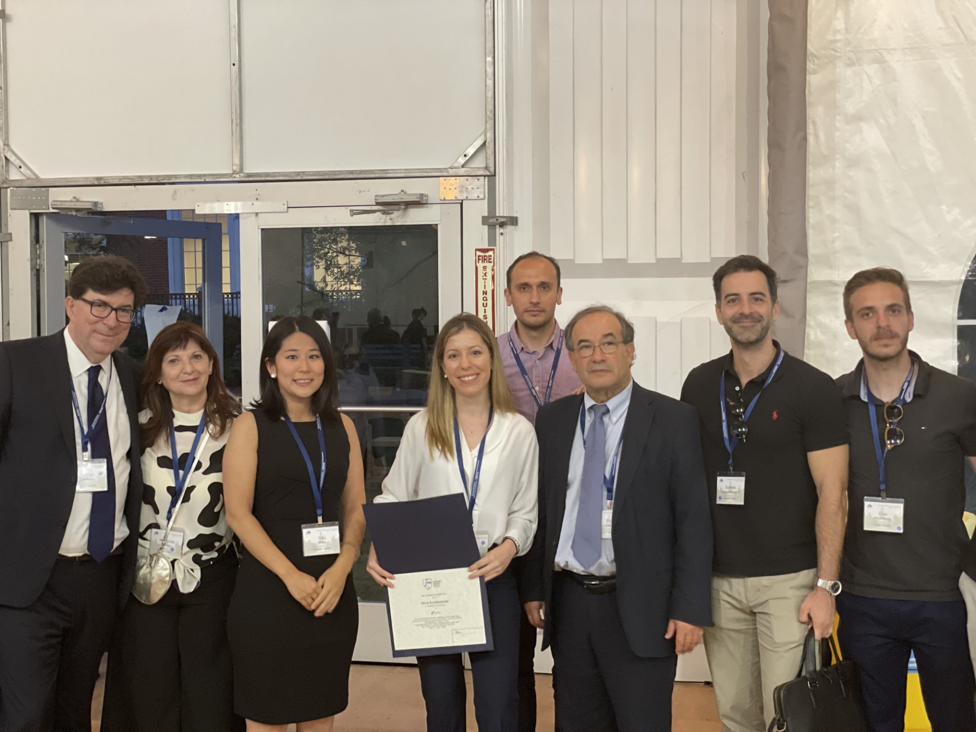 PhD student Maria Katsidoniotaki wins Best Student Paper Award PhD student Maria Katsidoniotaki wins Best Student Paper Award