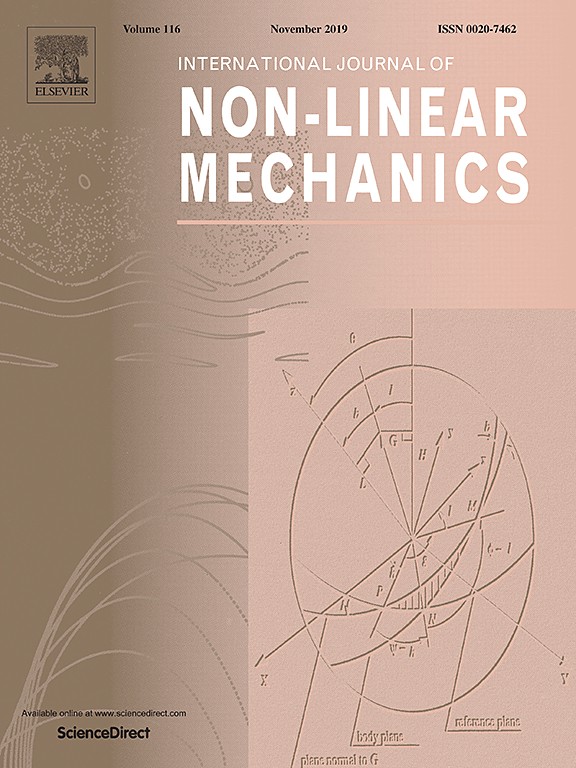 International Journal of Non-Linear Mechanics International Journal of Non-Linear Mechanics